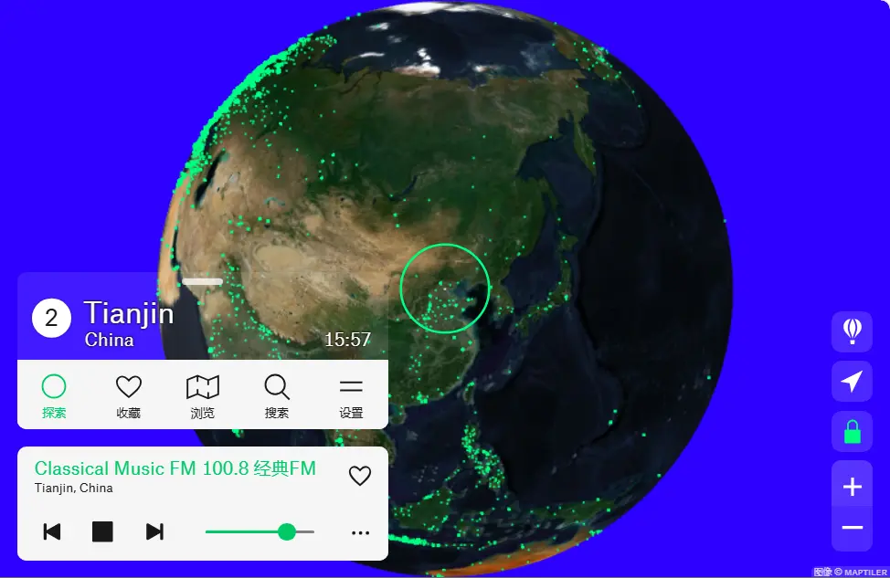 Radio Garden 转动地球仪回老家,就能听见熟悉的乡音了